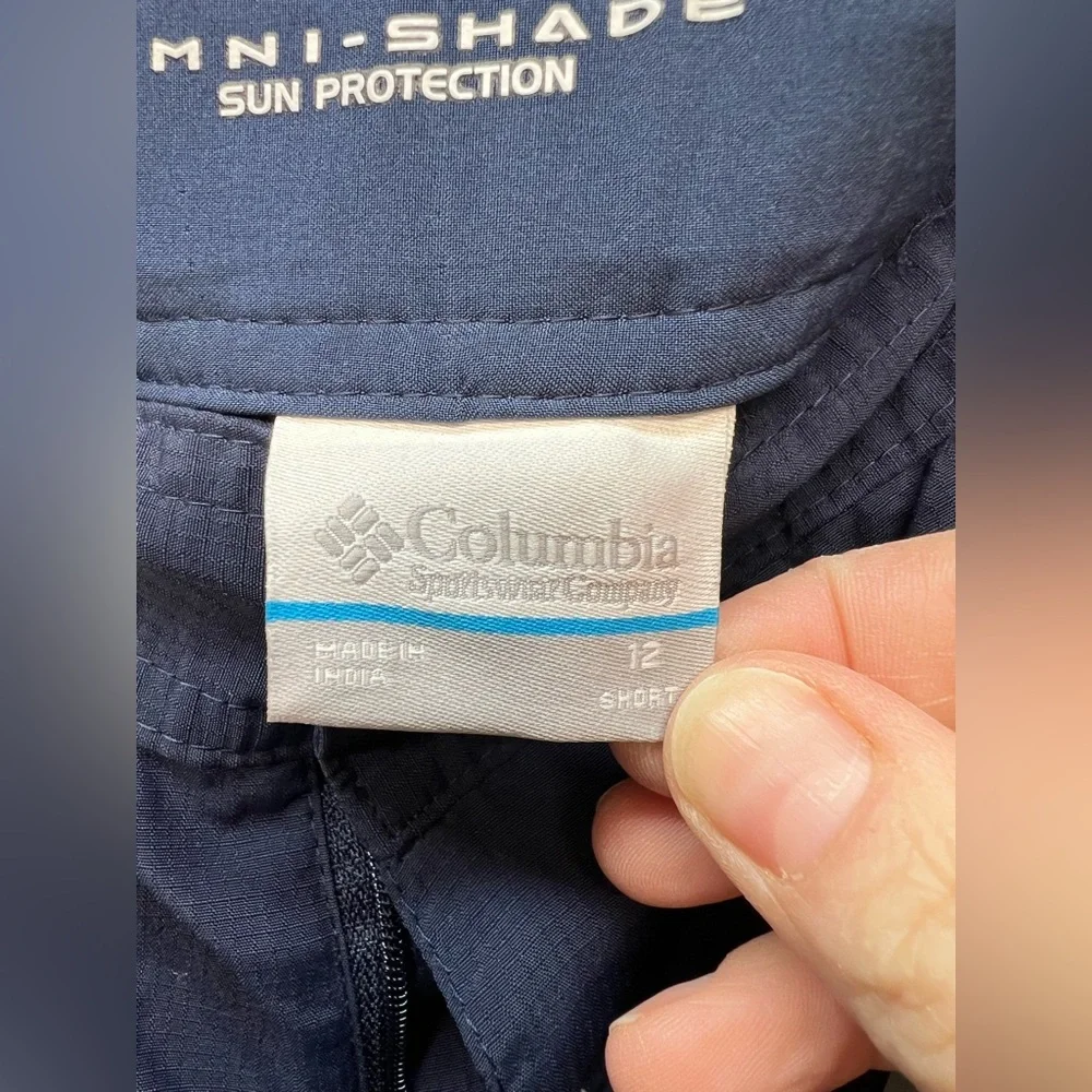 NWT COLUMBIA PFG Palm Peak Convertible Pants 12 SHORT - Picture 4 of 12